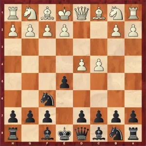 Posición Inicial del Gambito Budapest