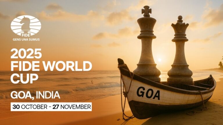 Llega la Copa del Mundo FIDE 2025 que se jugará en India