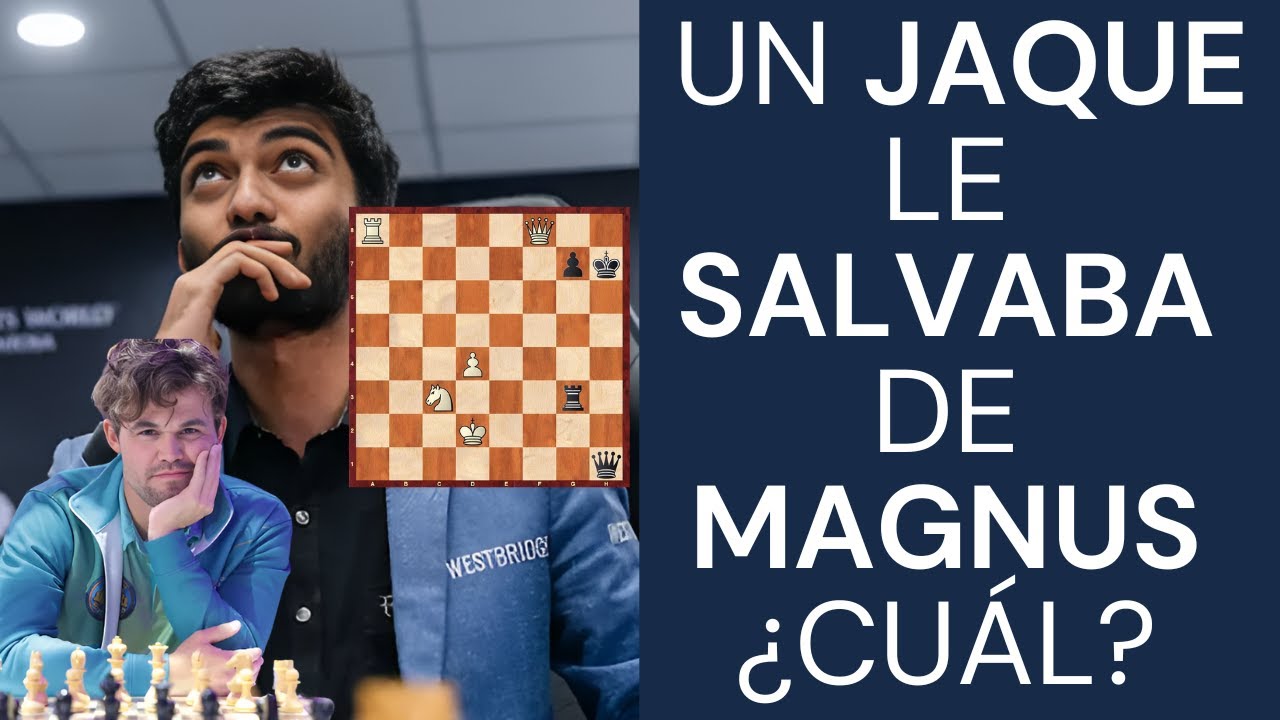 Magnus Carlsen gana al Campeón del Mundo de Ajedrez Gukesh