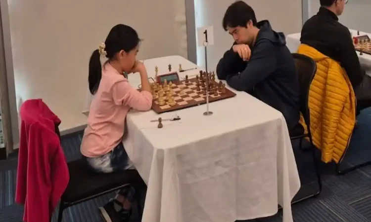 Niña de 12 años pone en tensión a Nakamura (número 2 del mundo)