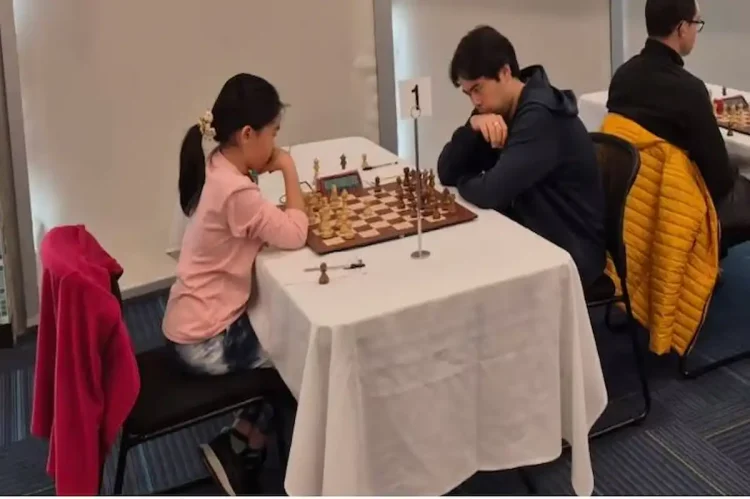 Niña de 12 años pone en tensión a Nakamura (número 2 del mundo)